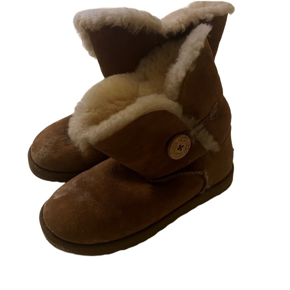 UGG Other - UGG Tan Boots with Button Details